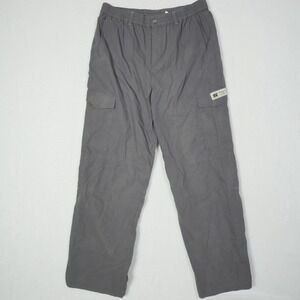 Vtg Sideout Cargo Pants Men's Actual 30x30 Gray Stretch Baggy Military Y2K Skate